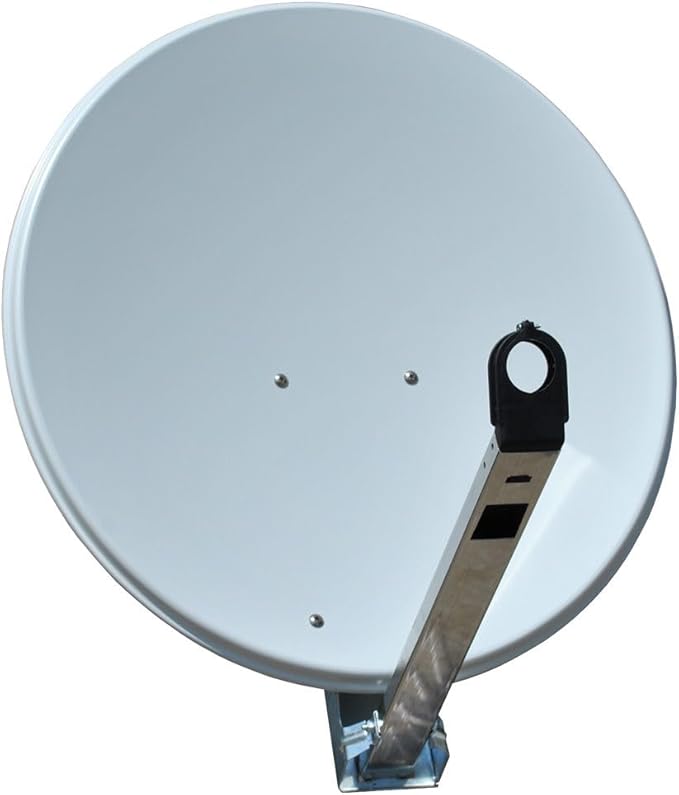 GigaBlue GB85PRO Satellitenschüssel 85cm Aluminium weiß Satelliten-Antenne SAT Offset Spiegel Zuverlässiger Empfang in höchster Qualität