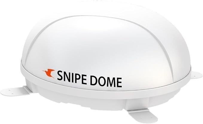 Nein Auslaufartikel (Produktion durch Selfsat Snipe Dome 12745 Vollautomatische Satellitenantenne für Reisemobile - Automatische Ausrichtung auf 9 Satelliten, 360° Suchwinkel, wa