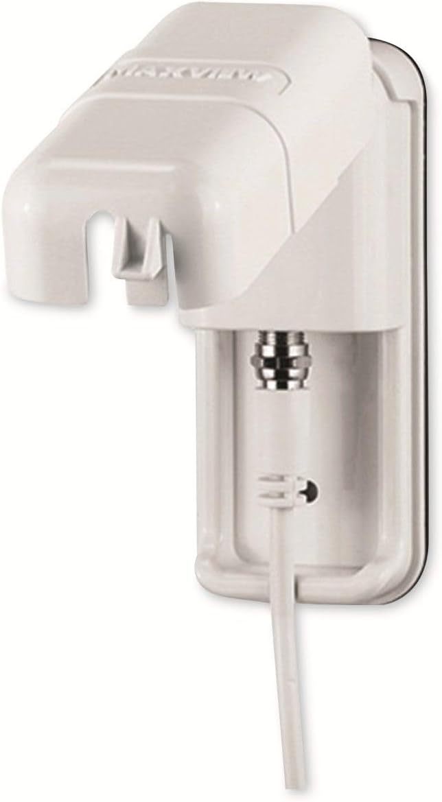 Nein Auslaufartikel (Produktion durch Maxview Sat-Außensteckdose Single 88971 – Sehr effizient & einfach zu verwenden