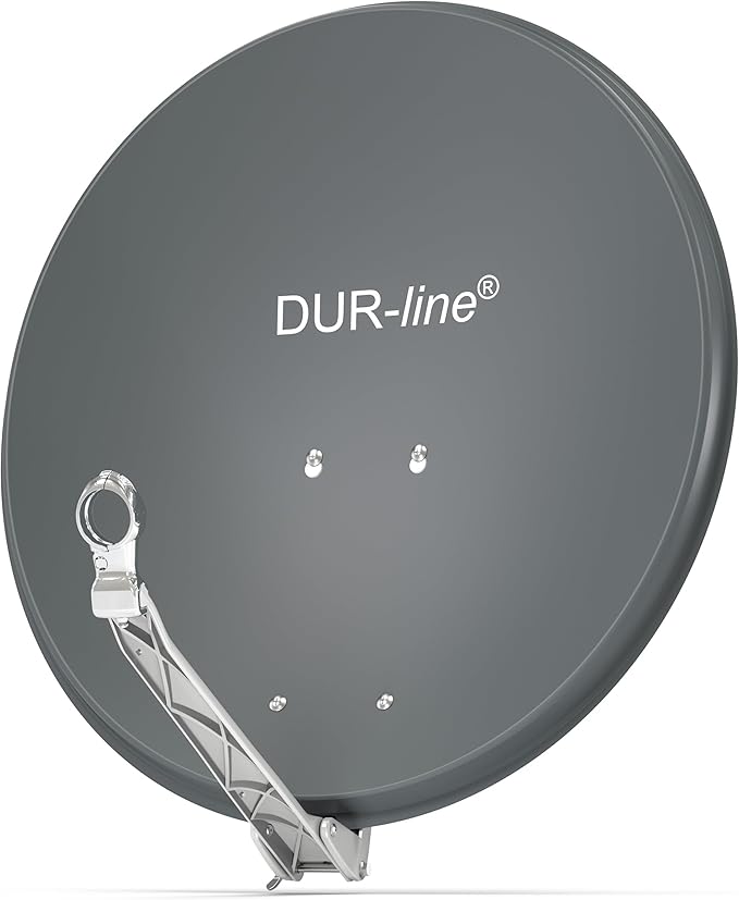 Dura-Sat GmbH & Co.KG Dura-Sat DUR-line Select 60cm x 65cm Satellitenschüssel Anthrazit - Aluminium Reflektor